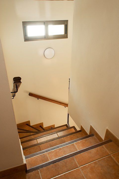 Escaleras de madera interiores